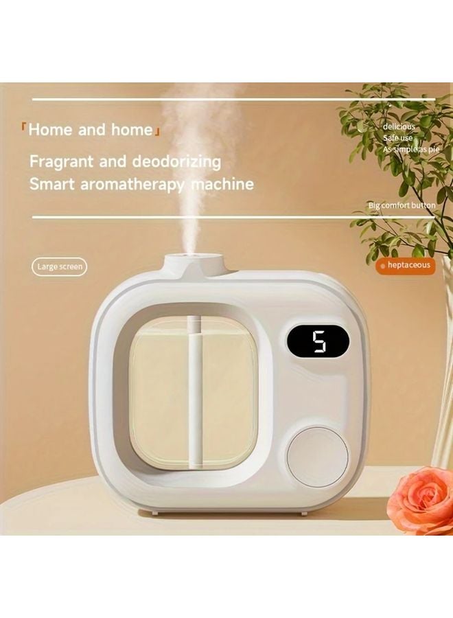 White Wall Mounted USB Rechargeable Aroma Diffuser Air Freshener Humidifier - Image 5